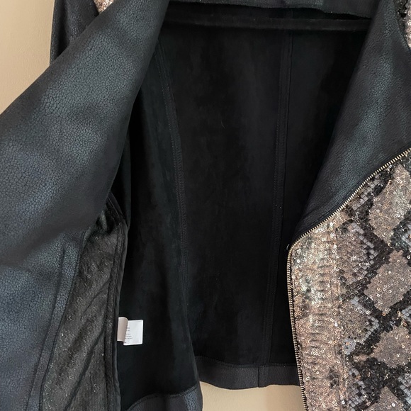 INSIGHT Black & Sequin Jacket - Picture 6 of 6
